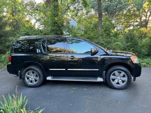 Black 2013 Nissan Armada Platinum