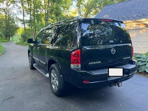 Black 2013 Nissan Armada Platinum