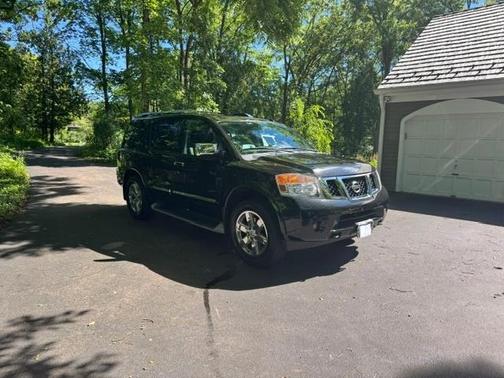 Black 2013 Nissan Armada Platinum