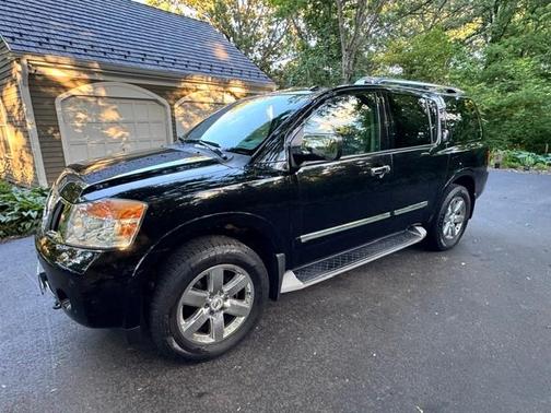Black 2013 Nissan Armada Platinum