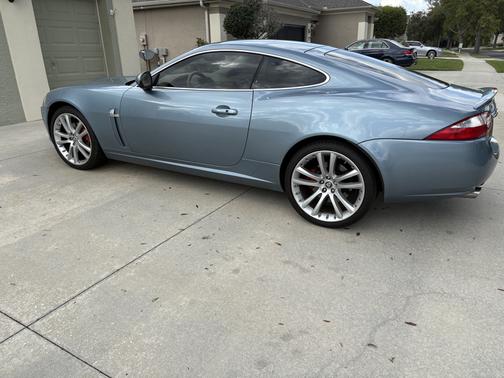 Blue 2007 Jaguar XK Base