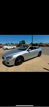Silver 2013 BMW 640 i