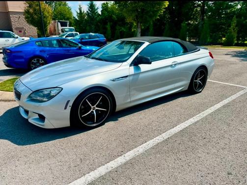 Silver 2013 BMW 640 i