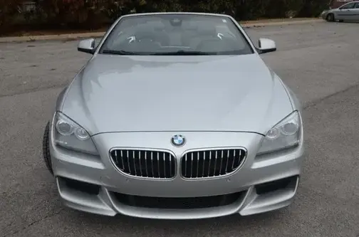 Silver 2013 BMW 640 i