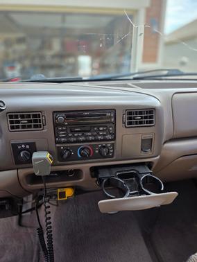 Blue 2000 Ford F-250 Lariat Crew Cab Super Duty