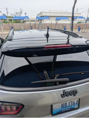 Gray 2021 Jeep Compass Trailhawk