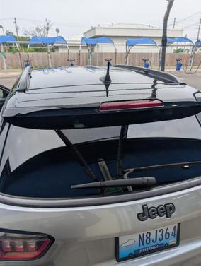 Silver 2021 Jeep Compass Trailhawk