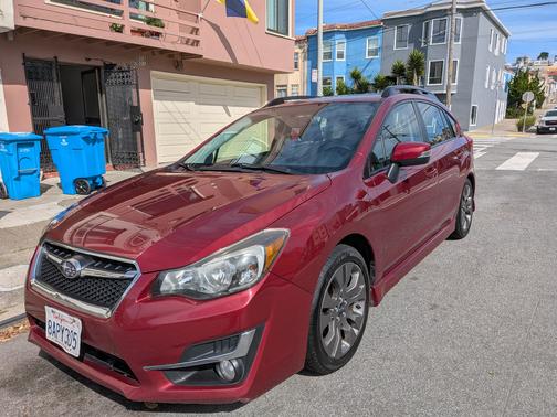 Red 2016 Subaru Impreza 2.0i Sport Limited