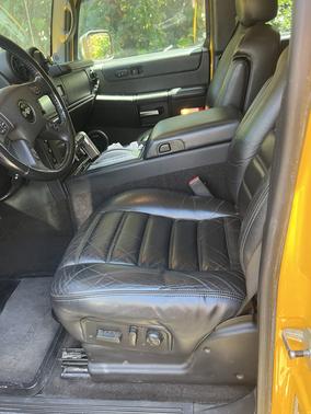Yellow 2005 Hummer H2 Base