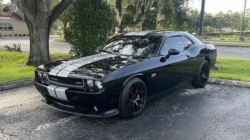 Black 2012 Dodge Challenger SRT8 392