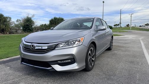 Gray 2017 Honda Accord EX