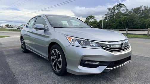 Gray 2017 Honda Accord EX