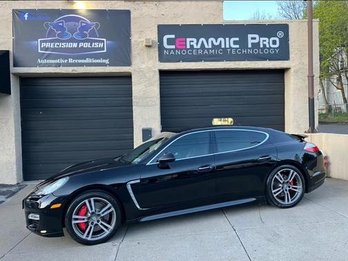 Black 2012 Porsche Panamera Panamera Turbo