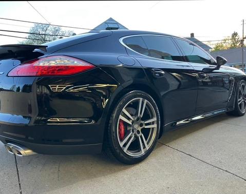 Black 2012 Porsche Panamera Panamera Turbo