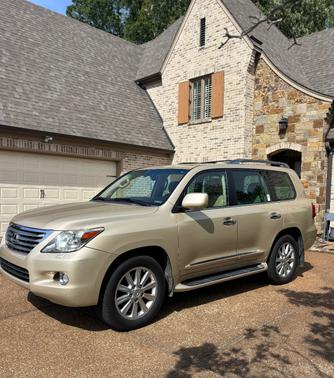 White 2008 Lexus LX 570 Base