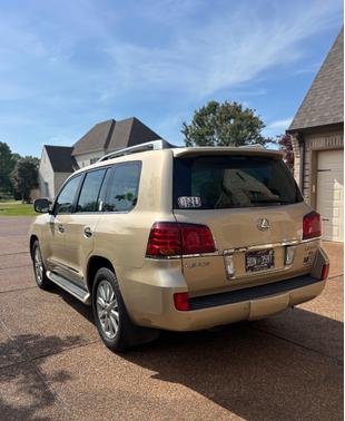 White 2008 Lexus LX 570 Base