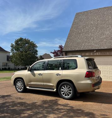 White 2008 Lexus LX 570 Base