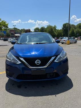 Blue 2018 Nissan Sentra SV