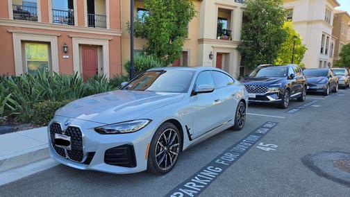 Gray 2022 BMW 430 Gran Coupe i