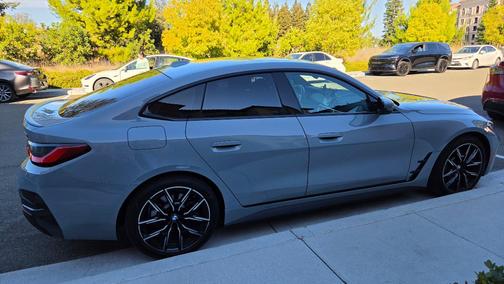 Gray 2022 BMW 430 Gran Coupe i