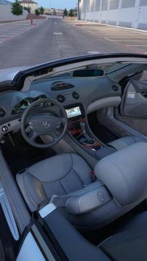 Silver 2005 Mercedes-Benz SL-Class SL500 Roadster