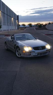 Silver 2005 Mercedes-Benz SL-Class SL500 Roadster