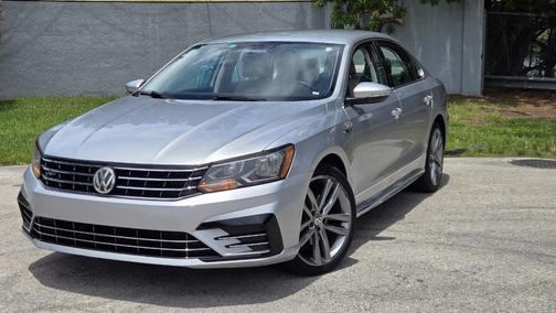 Silver 2017 Volkswagen Passat 1.8T R-Line w/Comfort
