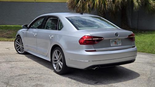 Silver 2017 Volkswagen Passat 1.8T R-Line w/Comfort