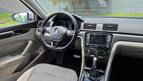Silver 2017 Volkswagen Passat 1.8T R-Line w/Comfort