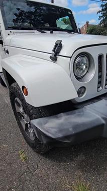 White 2017 Jeep Wrangler Sahara