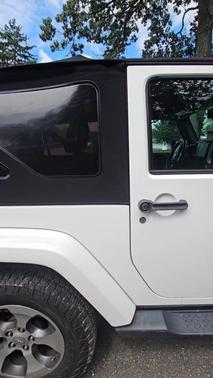 White 2017 Jeep Wrangler Sahara