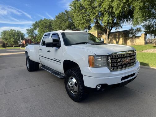 White 2013 GMC Sierra 3500 Denali