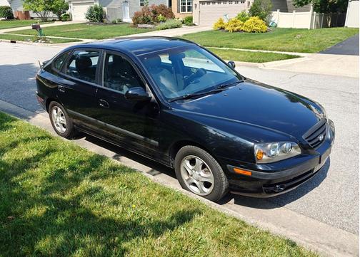 Black 2005 Hyundai ELANTRA GT