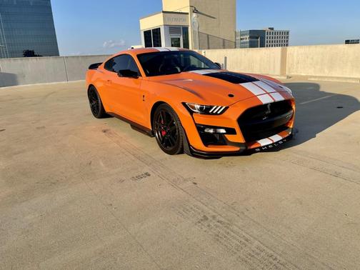 Orange 2020 Ford Shelby GT500 Base