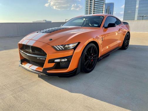 Orange 2020 Ford Shelby GT500 Base