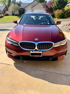Red 2022 BMW 330e Base