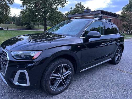 Black 2021 Audi Q5 e 55 Premium Plus