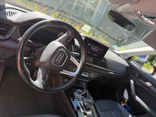 Black 2021 Audi Q5 e 55 Premium Plus