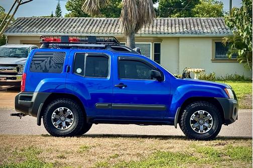 Blue 2014 Nissan Xterra PRO-4X