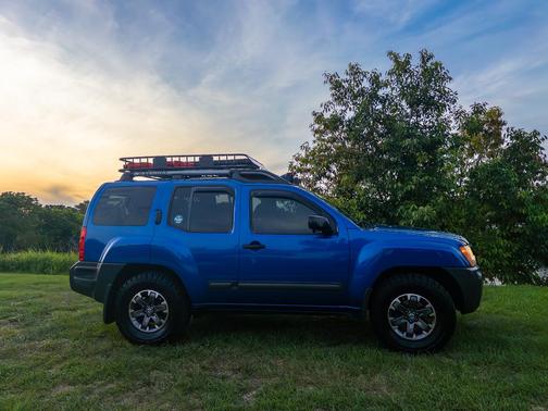 Blue 2014 Nissan Xterra PRO-4X