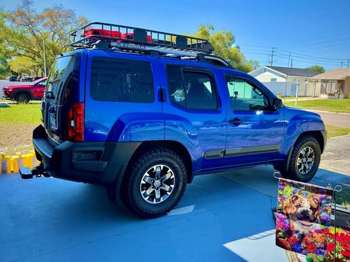 Blue 2014 Nissan Xterra PRO-4X