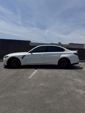 White 2021 BMW M3 Base