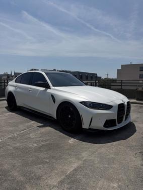 White 2021 BMW M3 Base