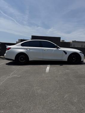 White 2021 BMW M3 Base
