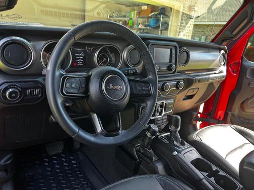 Red 2018 Jeep Wrangler Unlimited Sport S