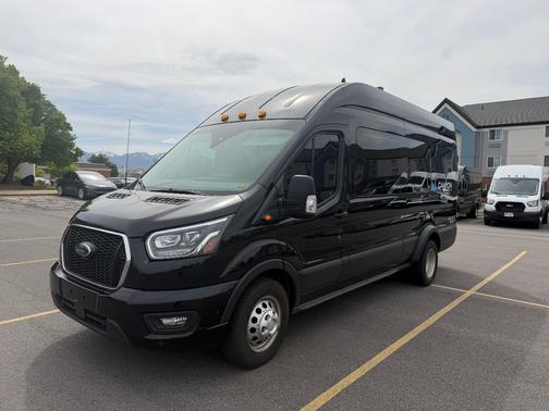 Black 2023 Ford Transit-350 XLT