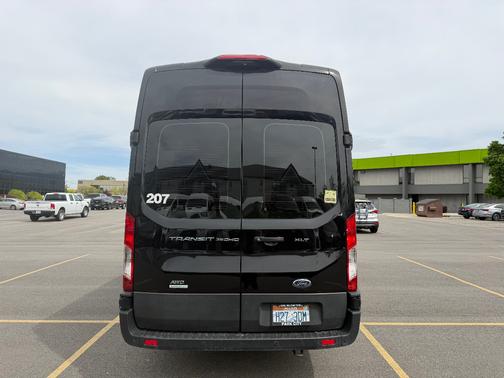 Black 2023 Ford Transit-350 XLT