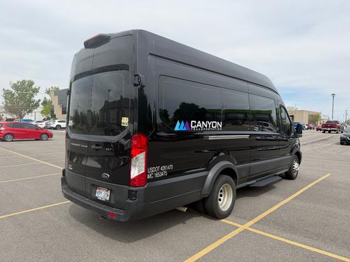 Black 2023 Ford Transit-350 XLT