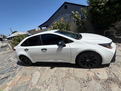 White 2021 Toyota Corolla Nightshade