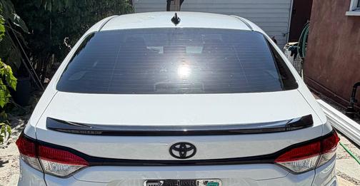 White 2021 Toyota Corolla Nightshade